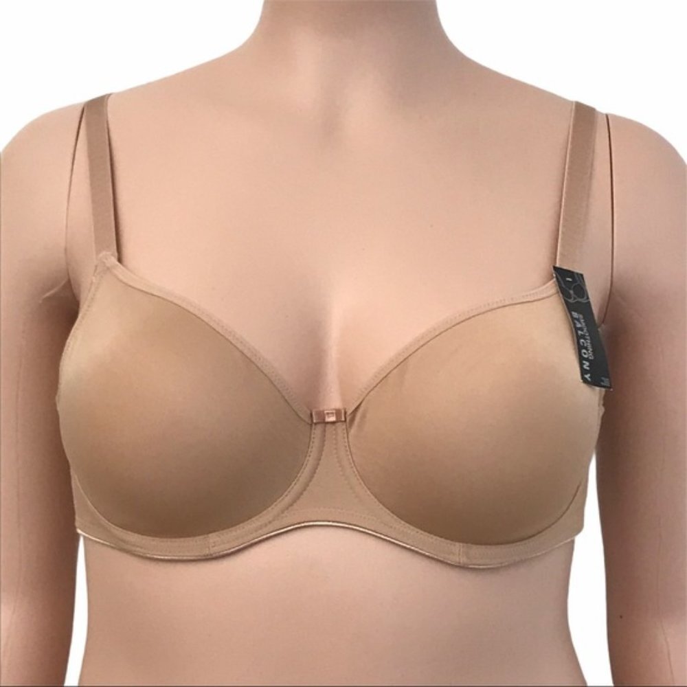 Fantasie Smoothing T-Shirt Underwire Bra Nude Full Bust US 34I (UK 34G)